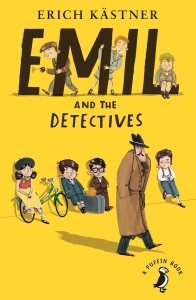 This is the existing Emil and the detective puffin book.